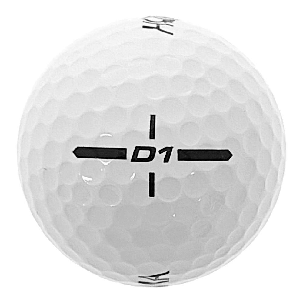 本間ゴルフ D-1 ゴルフボール ホワイト 12個入 | スポーツ・アウトドア