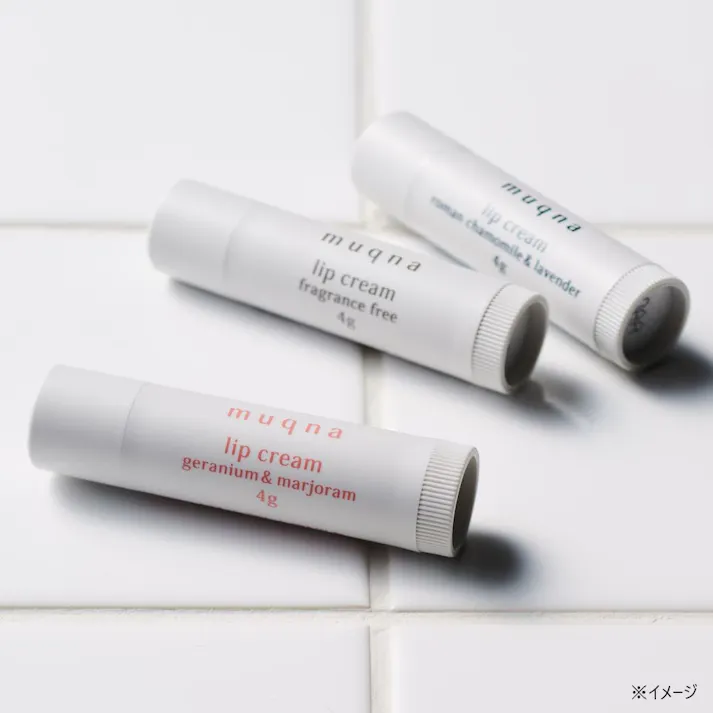 ハンズオリジナル muqna(ムクナ) リップクリーム ゼラニウム&マジョラム 4g