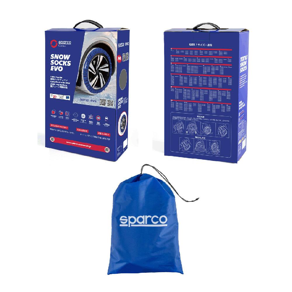 スパルコスノーソックスEVO ホワイト XLサイズ