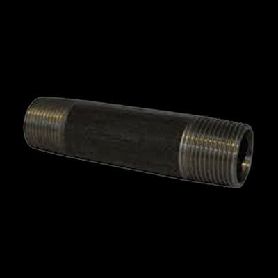 黒ロングニップル 1×300L 鋼管・支持金具 黒ロングニップル 1×300L 鋼管・支持金具
