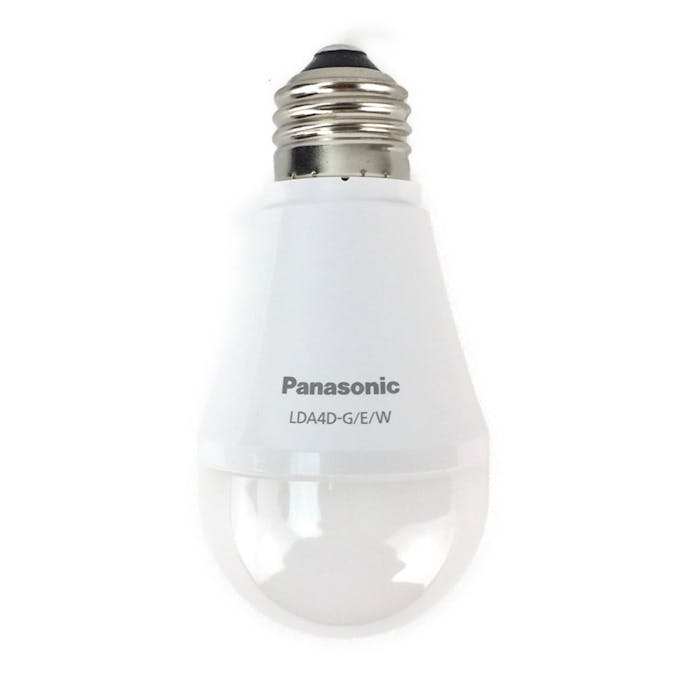 パナソニック LED電球 一般電球タイプ 広配光タイプ 4.2W(昼光色相当) LDA4DGEW(販売終了)