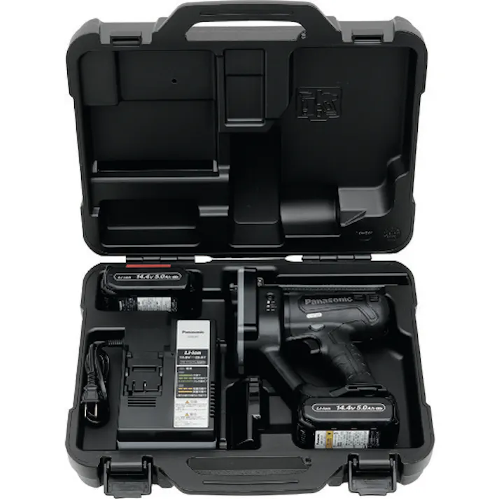 【CAINZ-DASH】パナソニックエレクトリックワークス社 デュアル 全ネジカッター 14.4V5.0Ahセット品 EZ45A8LJ2F-B【別送品】