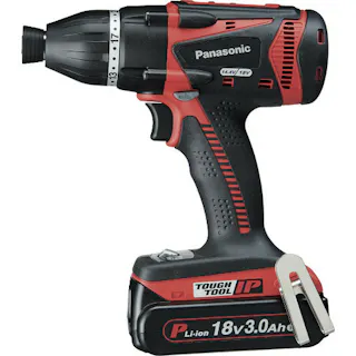 【CAINZ-DASH】パナソニックエレクトリックワークス社 デュアル マルチインパクトドライバー 18V3.0Ahセット品 赤 EZ75A9PN2G-R【別送品】