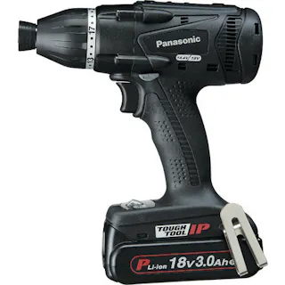 【CAINZ-DASH】パナソニックエレクトリックワークス社 デュアル マルチインパクトドライバー 18V3.0Ahセット品 黒 EZ75A9PN2G-B【別送品】