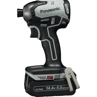 【CAINZ-DASH】パナソニックエレクトリックワークス社 デュアル インパクトドライバー 14.4V 5.0Ahセット グレー EZ76A1LJ2F-H【別送品】