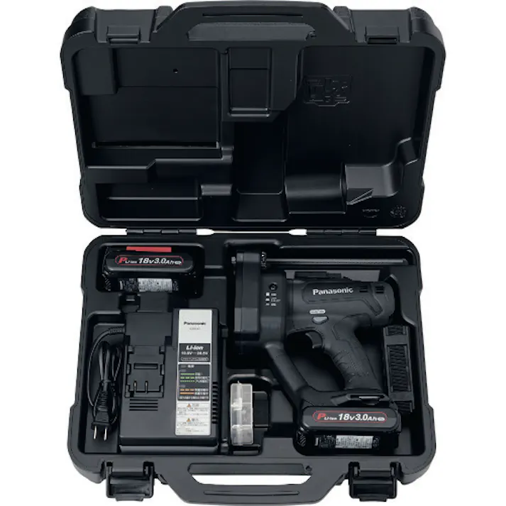 【CAINZ-DASH】パナソニックエレクトリックワークス社 デュアル 充電式全ネジカッター 18V3.0Ahセット品 EZ45A9PN2G-B【別送品】