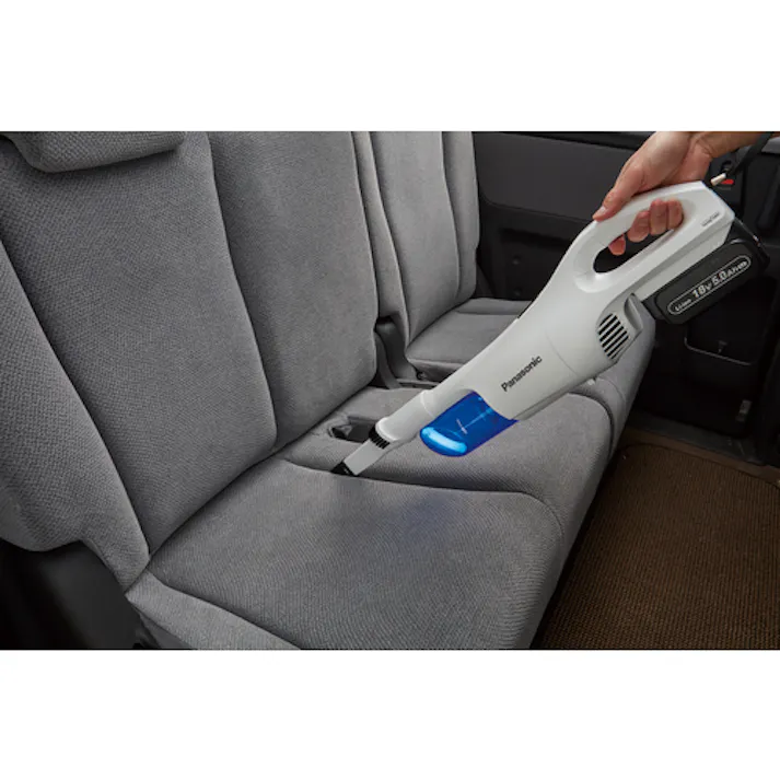 【CAINZ-DASH】パナソニックエレクトリックワークス社 充電サイクロン式クリーナーDual14.4V電池セット品 EZ37A5LJ1F-W【別送品】