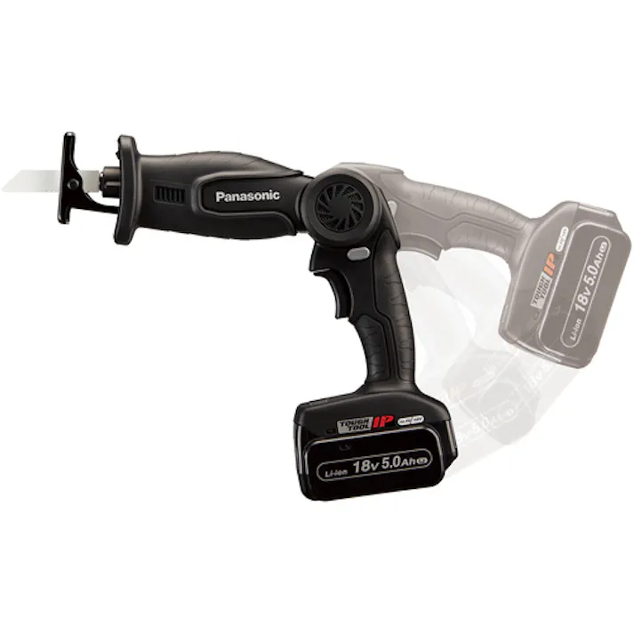 【CAINZ-DASH】パナソニックエレクトリックワークス社 充電レシプロソー Dual 18V電池セット品 EZ47A1PN2G-B【別送品】