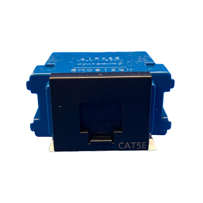 パナソニック ぐっとすシリーズ情報モジュラジャック CAT5E 埋込型 マットブラック NR3160MB