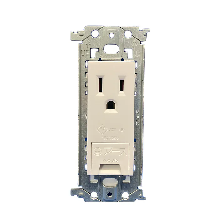 パナソニック アドバンスシリーズ 埋込アースターミナル付接地コンセント WTL11313MW