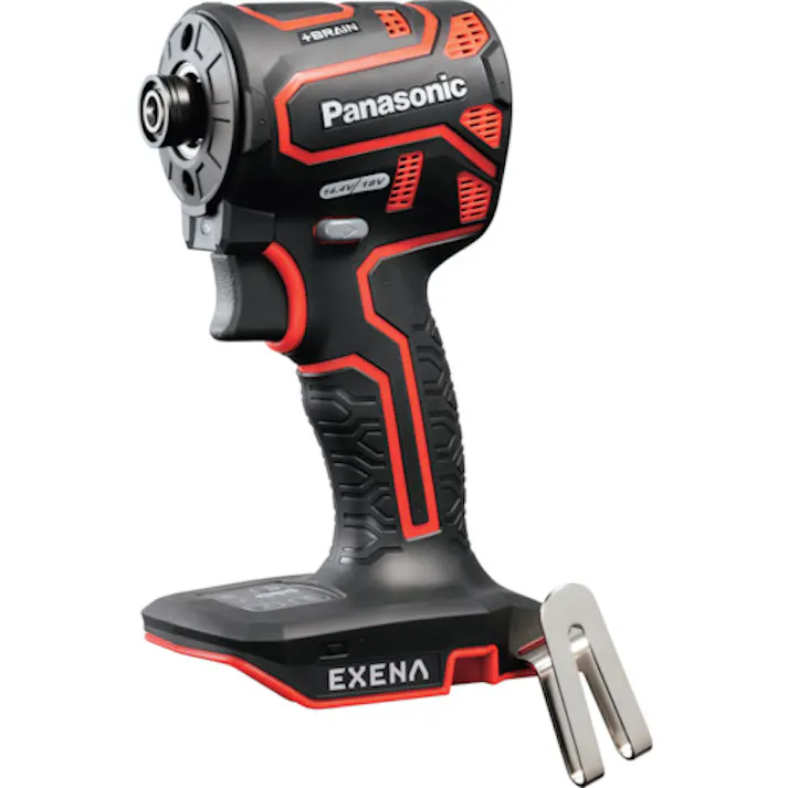 【CAINZ-DASH】パナソニックエレクトリックワークス社 充電インパクトドライバー 本体のみ 赤 EZ1PD1X-R【別送品】