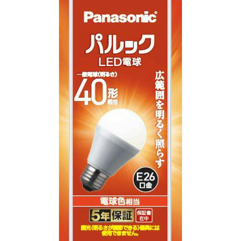 パルック LED電球 広配光 電球色相当 40形 LDA4LGK4 | 電球 通販