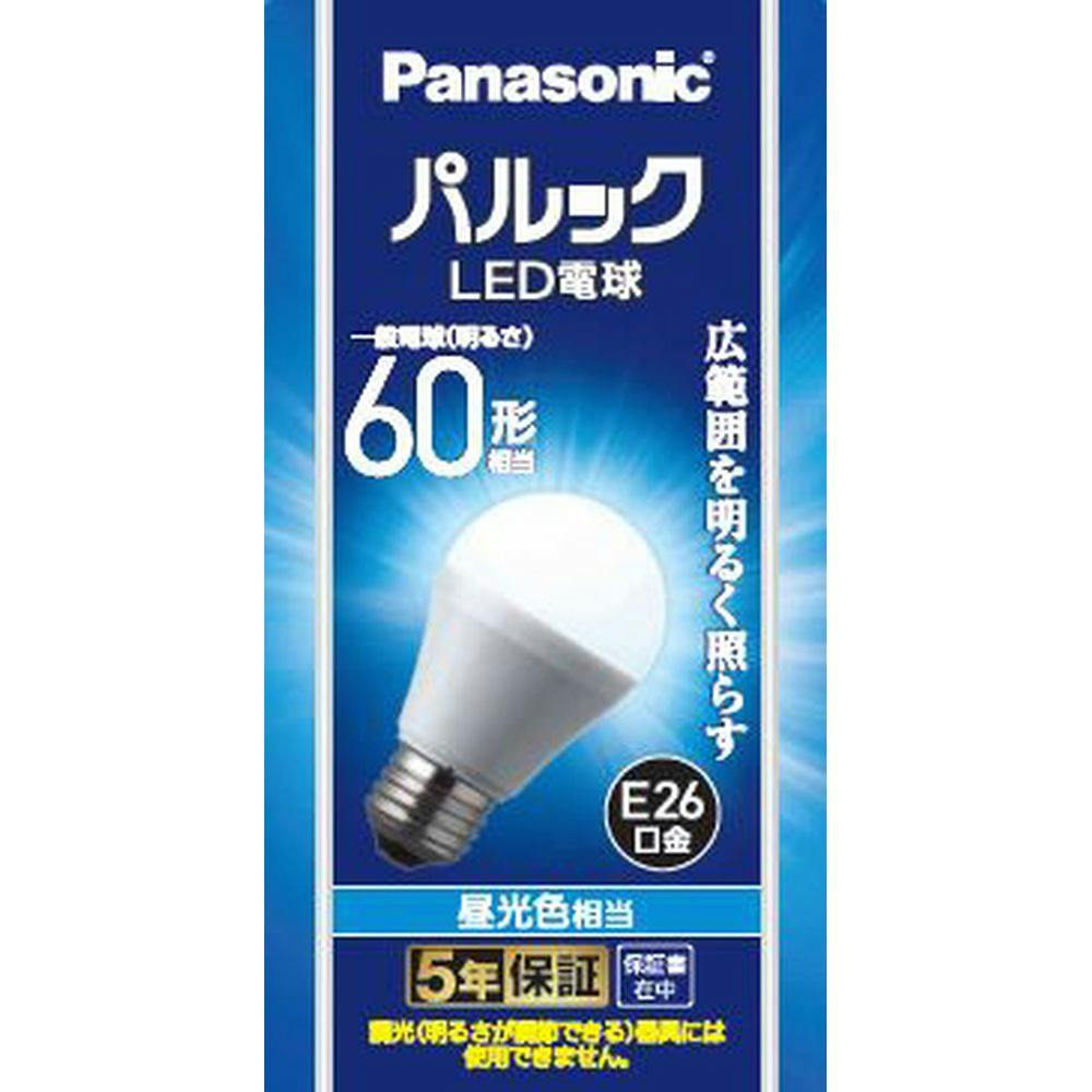 パルック LED電球 広配光 昼光色相当 60形 LDA7DGK6 LED電球 パルック LED電球 広配光 昼光色相当 60形 LDA7DGK6 LED電球