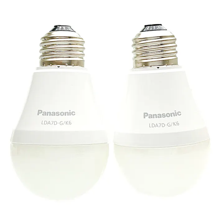 パルック LED電球 広配光 昼光色相当 60形 2個セット LDA7DGK62T