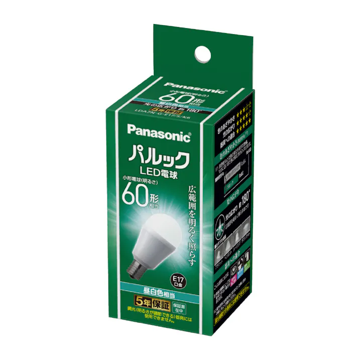 パルック LED電球 昼白色相当 60形 LDA7NGE17SK6