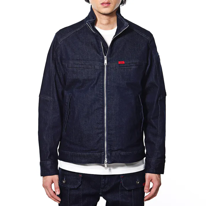 EDW デニムジャケット デニムワンウォッシュ LL