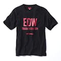 EDW プリントTシャツ ブラック M(販売終了)