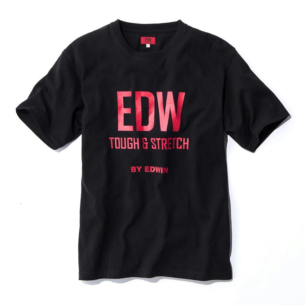 EDW プリントTシャツ ブラック L(販売終了) | 作業着・作業服