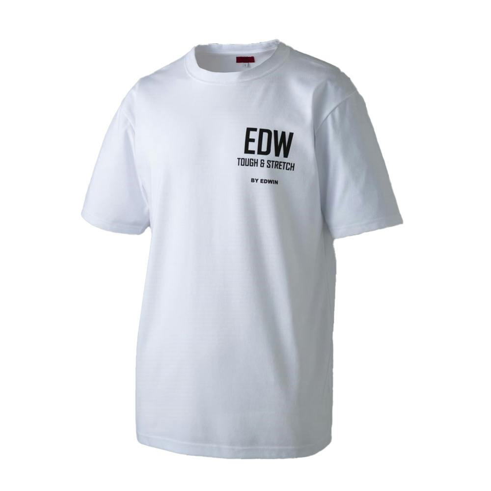 EDW 吸汗速乾綿Tシャツ ホワイト 3L(販売終了) | 作業着・作業服・安全 