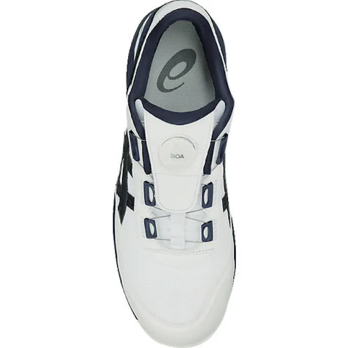 【CAINZ-DASH】アシックスジャパン ウィンジョブCP209 BOA ホワイト×ピーコート 25.0cm 1271A029.102-25.0【別送品】