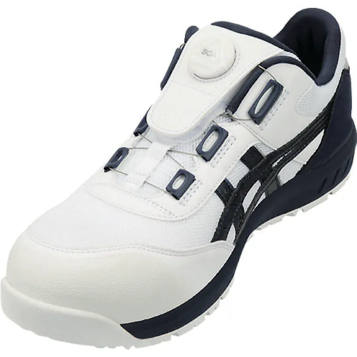 【CAINZ-DASH】アシックスジャパン ウィンジョブCP209 BOA ホワイト×ピーコート 24.0cm 1271A029.102-24.0【別送品】