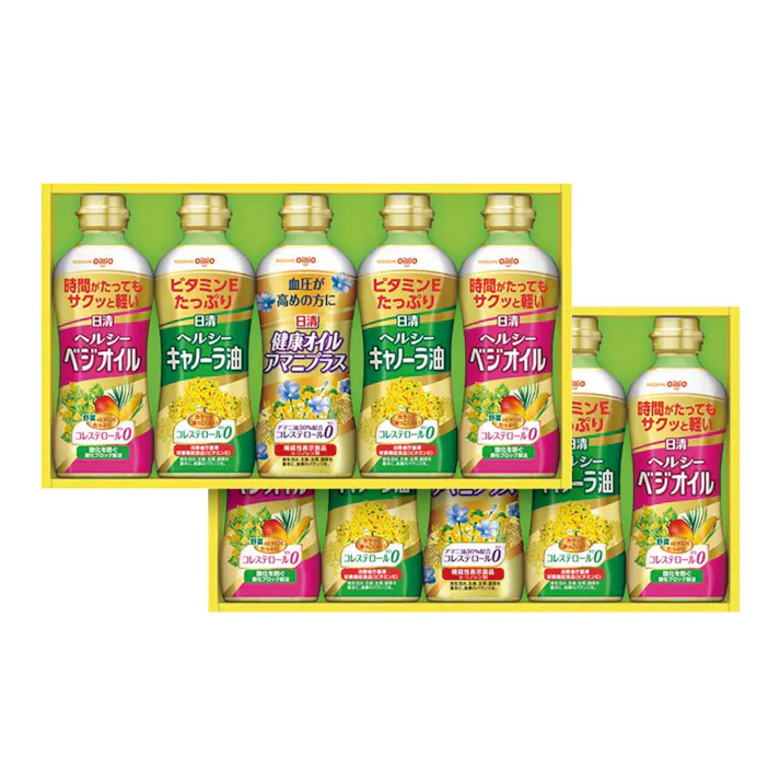 【2022年お歳暮】日清健康オイルアマニプラス&ヘルシーオイルギフト【別送品】(販売終了)