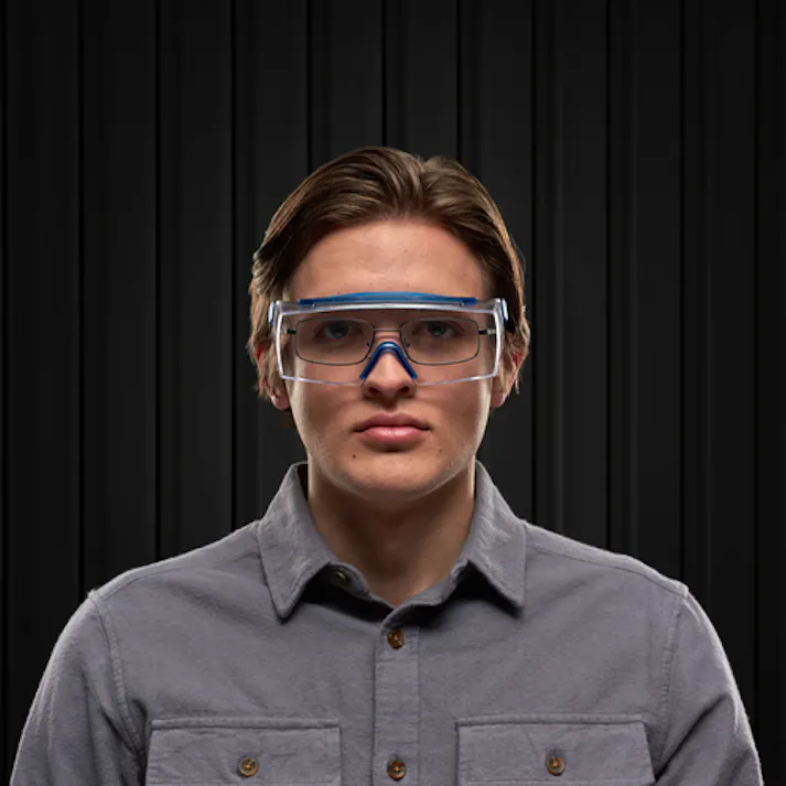 【CAINZ-DASH】スリーエム ジャパン安全衛生製品事業部 セキュアフィット 保護メガネ クリア SF3701XSGAF-BLU N SF3701XSGAF-BLU N【別送品】