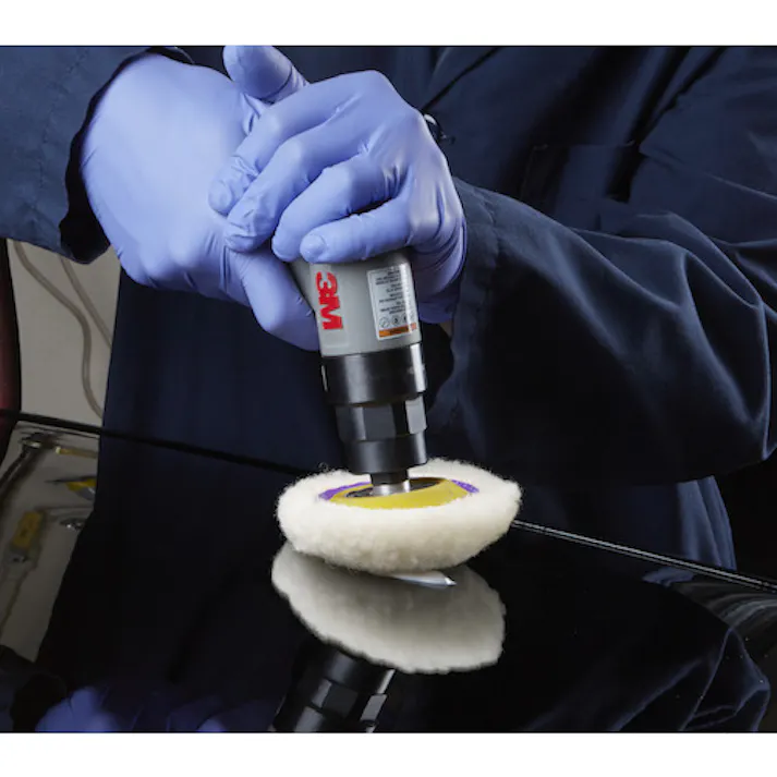 【CAINZ-DASH】スリーエム ジャパンオート・アフターマーケット製品事業部 ミニウールバフ 目消し用・白 30040 内径75mm 外径100mm(1袋2枚入) 30040【別送品】