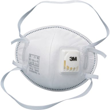 【CAINZ-DASH】スリーエム　ジャパン安全衛生製品事業部 使い捨て式防じんマスク　８９５５Ｊ　ＤＳ２　排気弁付き・２本しめひも式　（１０枚入） 8955J DS2【別送品】