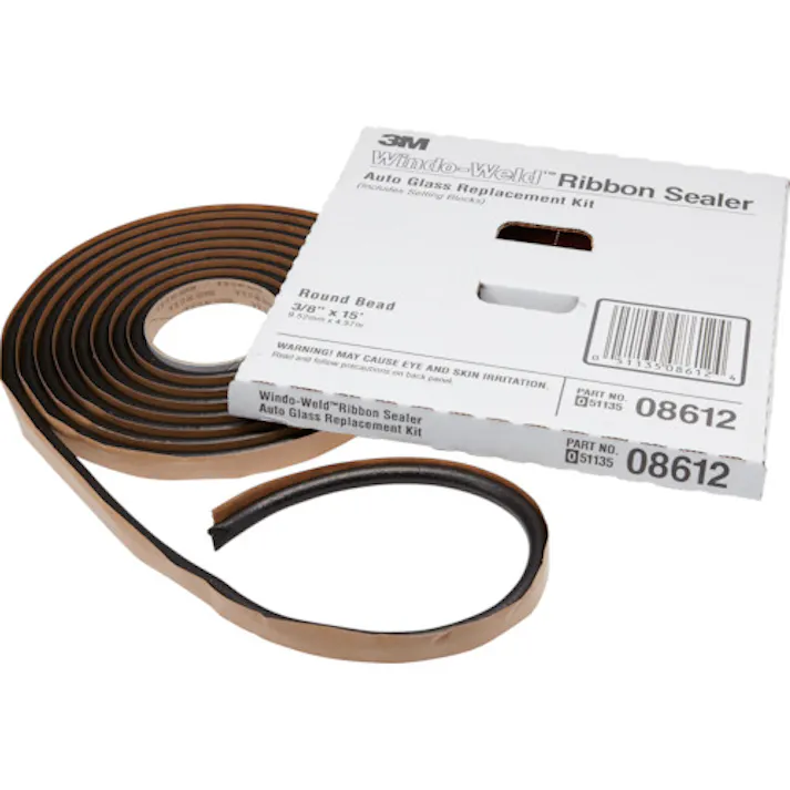 【CAINZ-DASH】スリーエム ジャパンオート・アフターマーケット製品事業部 ウィンド・ウェルド リボンシーラー 8612 10mm径×4.57m 8612 AAD【別送品】