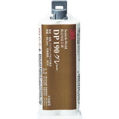 【CAINZ-DASH】スリーエム　ジャパンテープ・接着剤製品事業部 Ｓｃｏｔｃｈ－Ｗｅｌｄ　ＥＰＸ　接着剤　ＤＰ１９０　グレー　４８．５ｍｌ DP190 GRA 48ML【別送品】