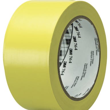 【CAINZ-DASH】スリーエム　ジャパンテープ・接着剤製品事業部 ラインテープ　７６４　黄　５０．８ｍｍ×３２．９ｍ【別送品】