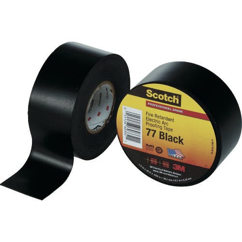 Amazon | キラックス ビニールテープ 黒 50mm×20m 4巻パック
