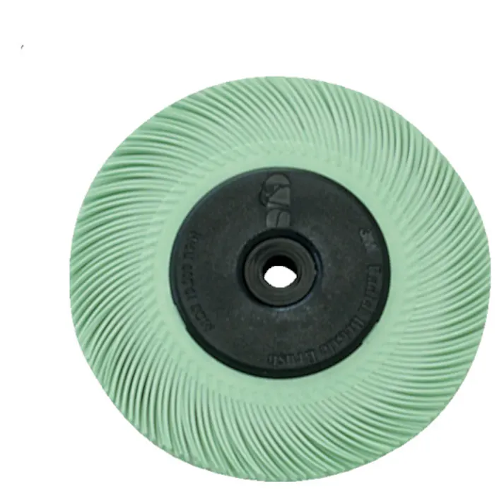 【CAINZ-DASH】スリーエム ジャパン研磨材製品事業部 ラジアル・ブリッスルブラシ #8000相当 ライム 152.4mm BR BRSH TC 1M 6【別送品】