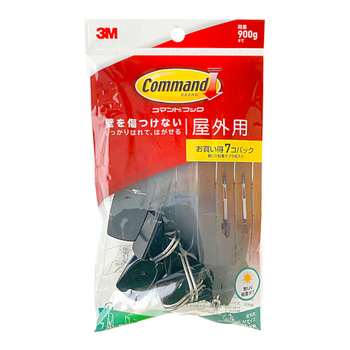 3M コマンドフック 屋外用ツールフック M CMO-30-VP お買得パック