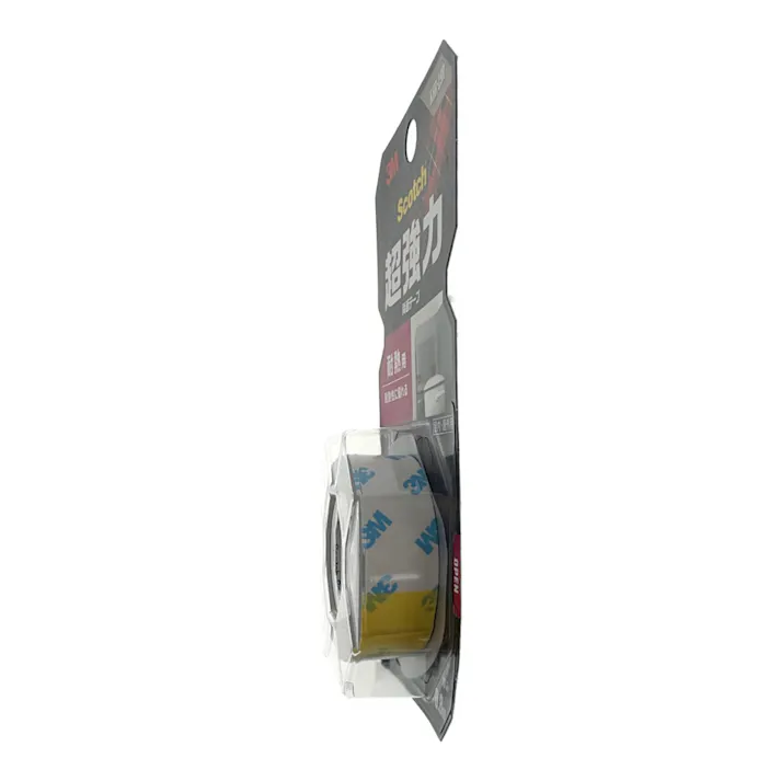 3M スコッチ 超強力両面テープ 耐熱用 屋内・屋外用 KHR-19R 幅19mm×長さ1.5m×厚さ0.8mm