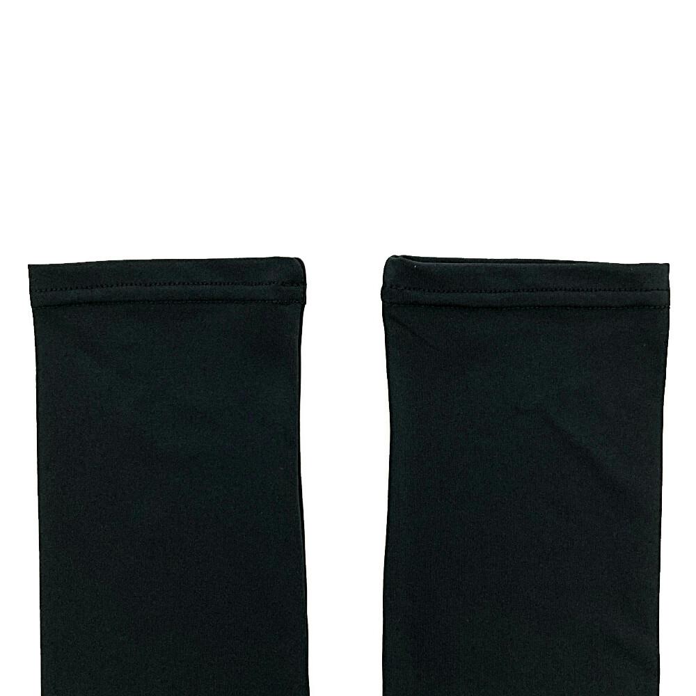 婦人PC親指無ロング アームカバー 吸水速乾 クロ フリーサイズ