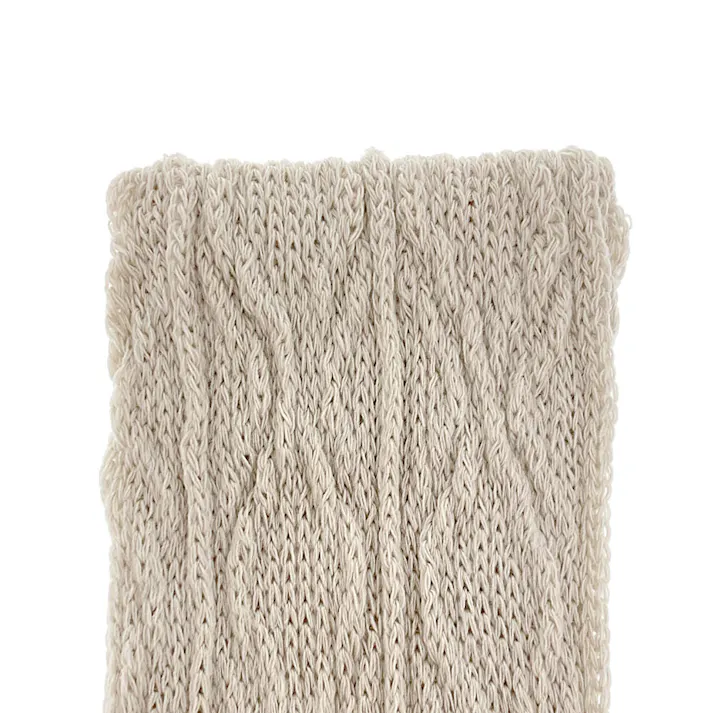 婦人サプリ まるでこたつソックス ケーブル フェザーベージュ 23cm-25cm