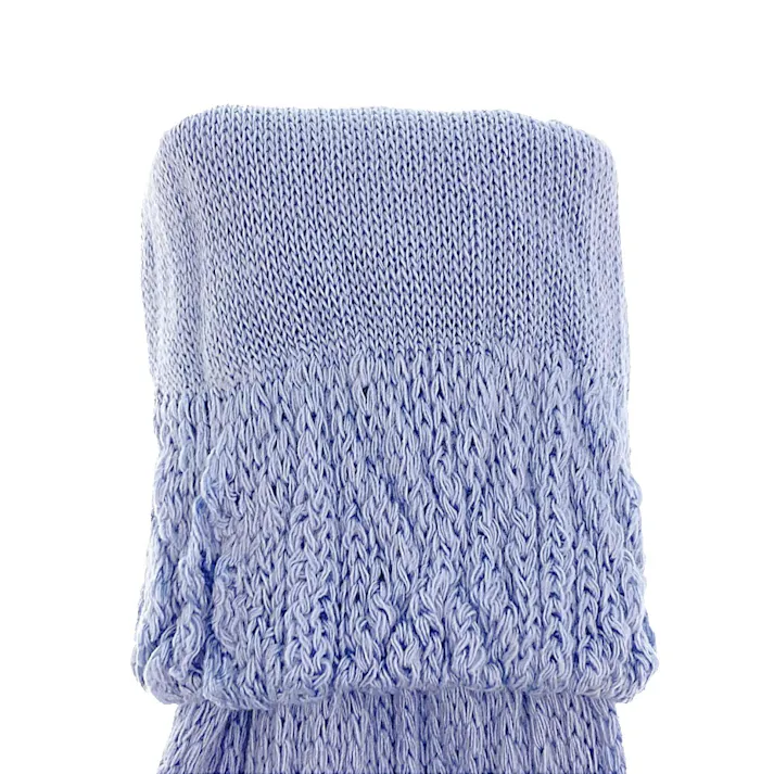 婦人サプリ まるでこたつソックス ケーブル ヴィオラブルー 23cm-25cm