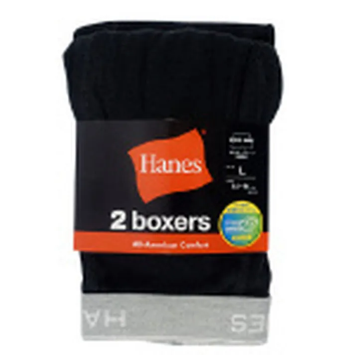 Hanes フライスボクサー HM6EZ704S(1ブラック)L