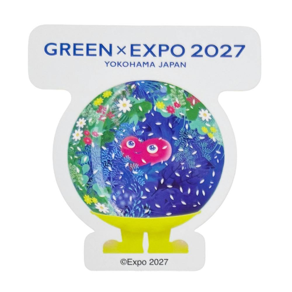 EXPO2027 トゥンクトゥンク ステッカー ロゴ＆スノードーム SMA