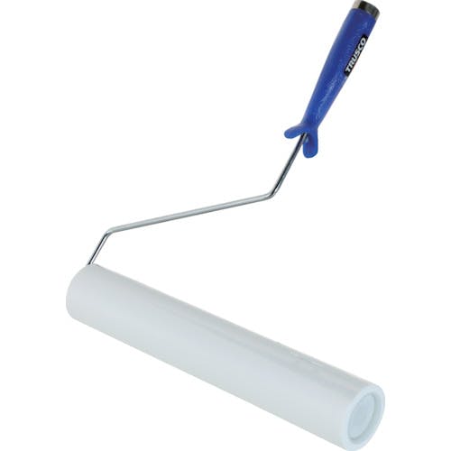 トラスコ中山 クリーンルーム用粘着ローラー12インチ用ハンドル 粘着ローラー白1巻付 2重袋入 CNR12H-W 粘着ローラークリーナー(粘着ロール・クリーンマット) トラスコ中山 クリーンルーム用粘着ローラー12インチ用ハンドル 粘着ローラー白1巻付 2重袋入 CNR12H-W 粘着ローラークリーナー(粘着ロール・クリーンマット)