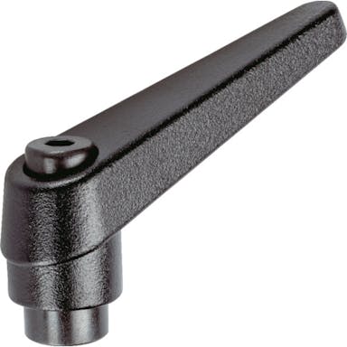 【CAINZ-DASH】トラスコ中山 クランプレバー　ブラック　メネジ　Ｍ６【別送品】