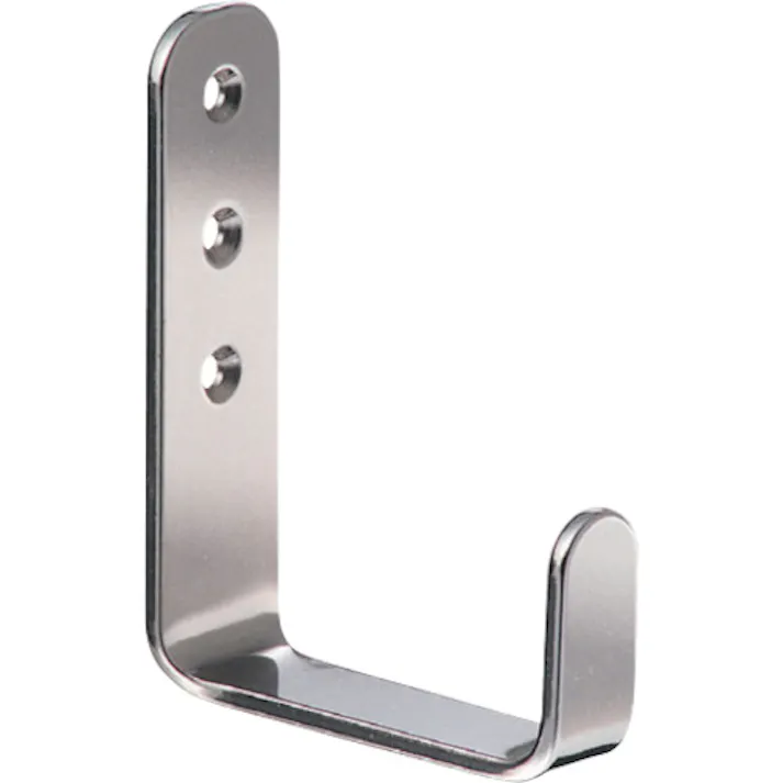 【CAINZ-DASH】トラスコ中山 L型フック SUS 鏡面 106mm LU-106-SM【別送品】