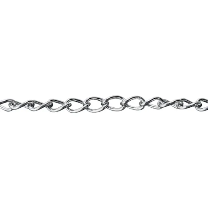 【CAINZ-DASH】トラスコ中山 鉄クロームマンテルチェーン 2.0mm×3m TIM20-3M【別送品】