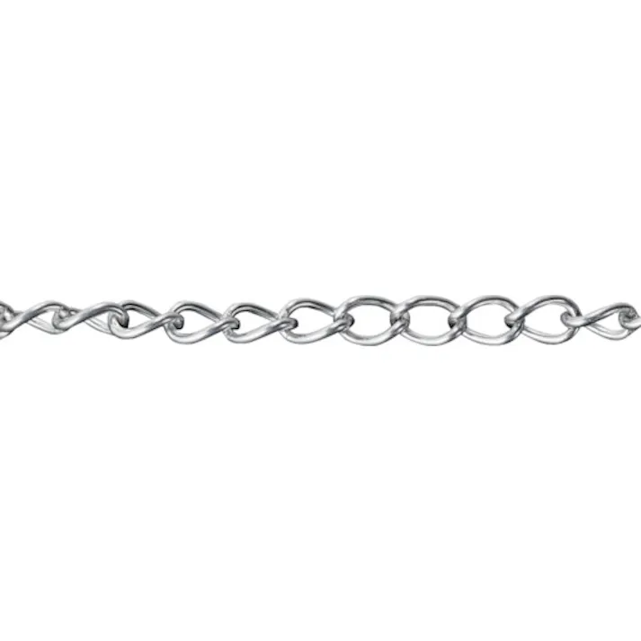 【CAINZ-DASH】トラスコ中山 ステンレス304マンテルチェーン 3.2mm×1m TSM132-1M【別送品】