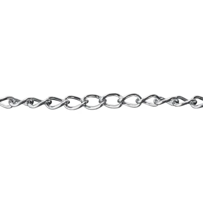 【CAINZ-DASH】トラスコ中山 鉄クロームマンテルチェーン 3.2MM×2M TIM132CR-2M【別送品】