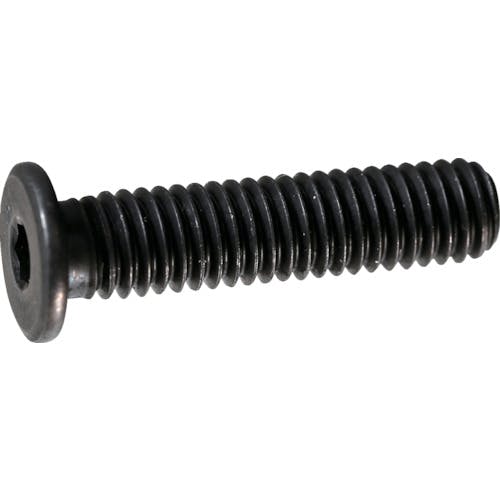 【CAINZ-DASH】トラスコ中山 超低頭キャップボルト　スチール黒染め　Ｍ５×８　１０本入　／六角穴付ボルト（ＣＡＰ） Y153-0508【別送品】