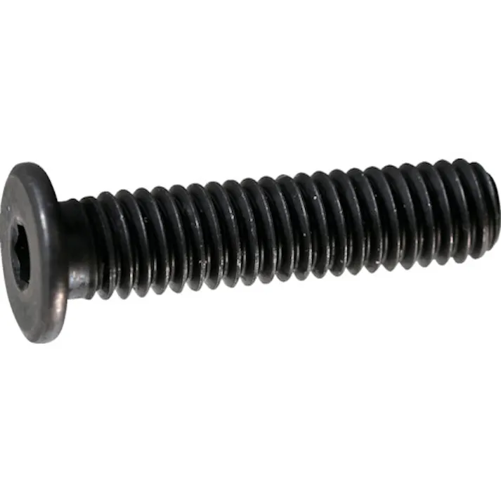 【CAINZ-DASH】トラスコ中山 超低頭キャップボルト スチール黒染め M6×16 9本入 /六角穴付ボルト(CAP) Y153-0616【別送品】