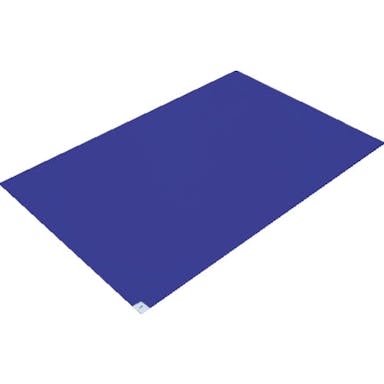 【CAINZ-DASH】トラスコ中山 粘着クリーンマット　６００×１２００ＭＭ　ブルー　１シート　３０枚入 CM6012-1P-B【別送品】